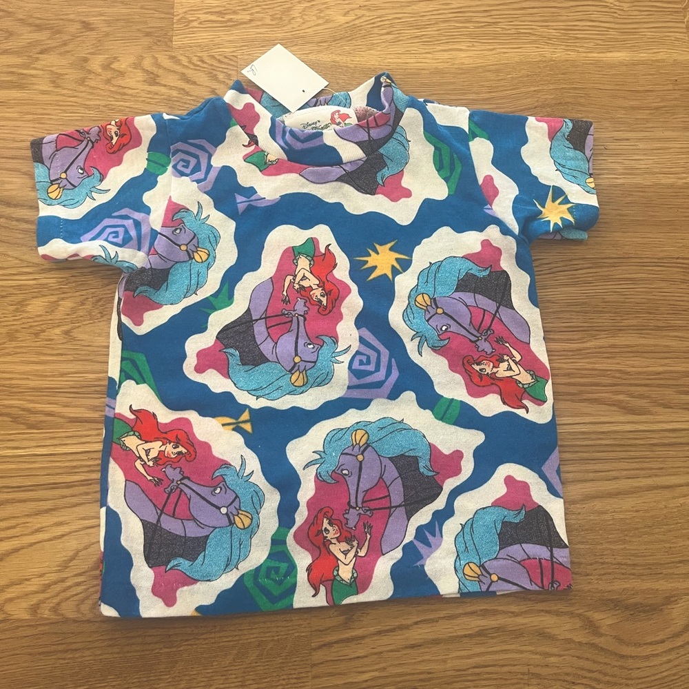 90s vintage kids 3T made in USA Little Mermaid T-shirt single stitch